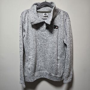 NHL Philadelphia Flyers Heathered Gray Pullover Size XL Hockey Fan